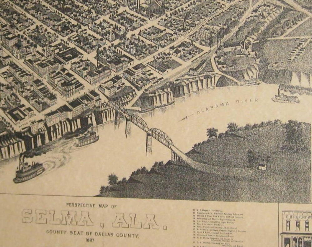 Selma then the world now A visit to the Edmund Pettus Bridge and